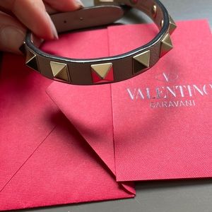 Valentino Bracelet Rock Stud Poudre